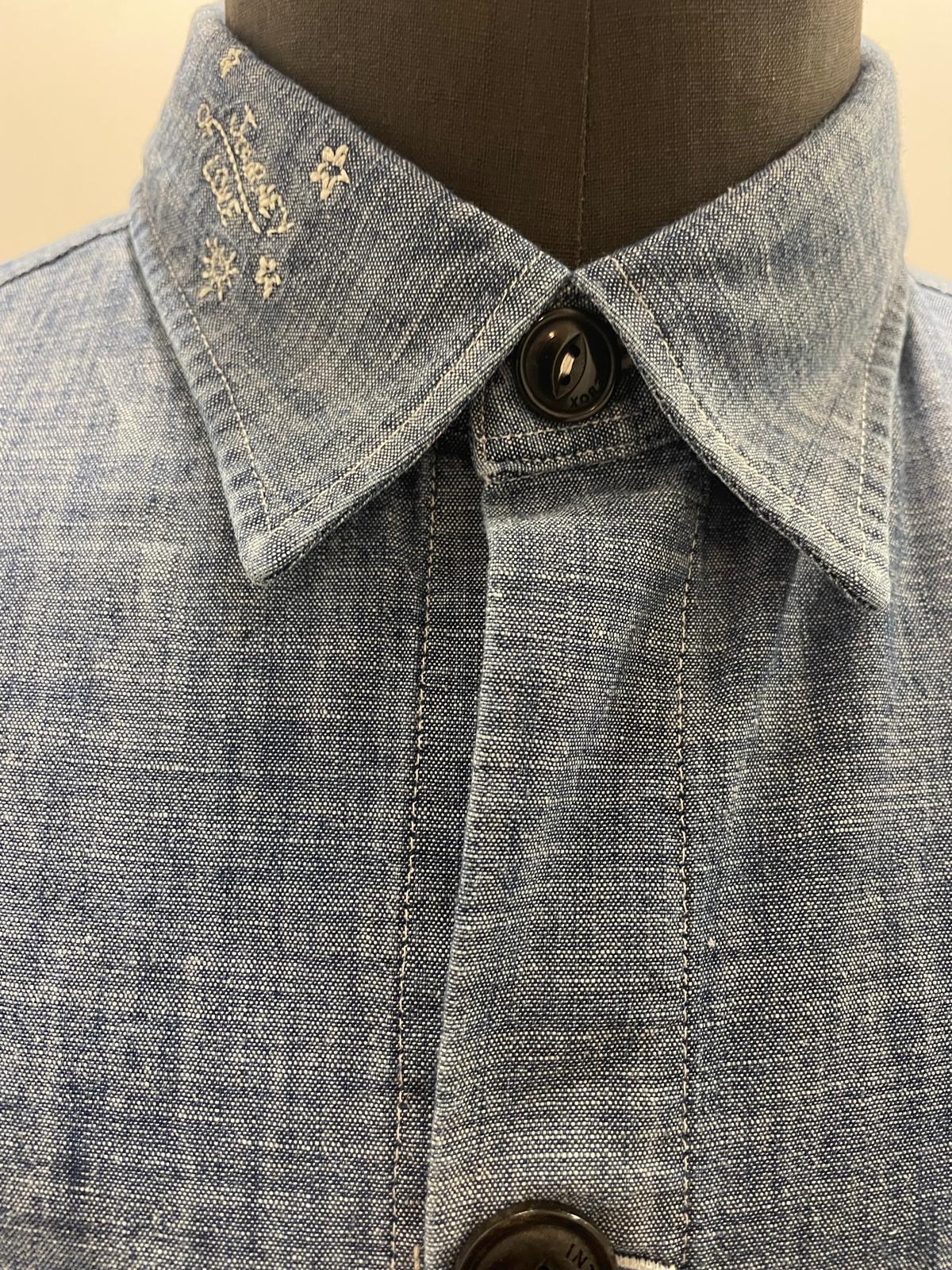 CAMICIA IN THE BOX CHAMBRAY EMBROIDERY STAR