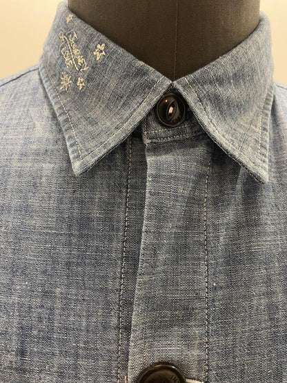 CAMICIA IN THE BOX CHAMBRAY EMBROIDERY STAR