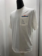 T SHIRT IN THE BOX POCKET SUNSET COLOR PANNA SS250008