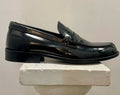 Ag Trend Mocassino Collegiale Penny Abrasivato Colore Nero SC 32