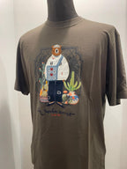 T SHIRT IN THE BOX MR. BOX JARDIN SECRET VERDE MILITARE SS250003