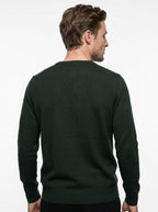 BRAMANTE MAGLIA GIROCOLLO REGULAR FIT COLOR VERDONE