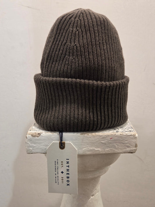 CAPPELLO CACHEMIRE COMMANDO WATCH COLOR VERDE MILITARE.