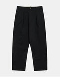 AKJAKOB COTTON PLEAT PANTS ANERKJENDT COLOR BLU
