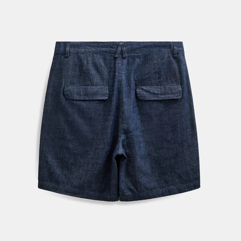 ANERKJENDT BERMUDA IN CHAMBRAY 100% COTONE ALGODON