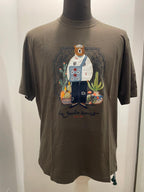 T SHIRT IN THE BOX MR. BOX JARDIN SECRET VERDE MILITARE SS250003