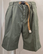 WHITE SAND COLORE VERDE MILITARE COTONE ED ELASTANE CON DOPPIA PENCE VESTIBILITA’ COMODA 26SU52 190 MADE IN ITALY
