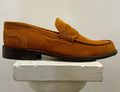 AG TREND Mocassino Collegiale Penny Scamosciato Colore Cognac SC 32