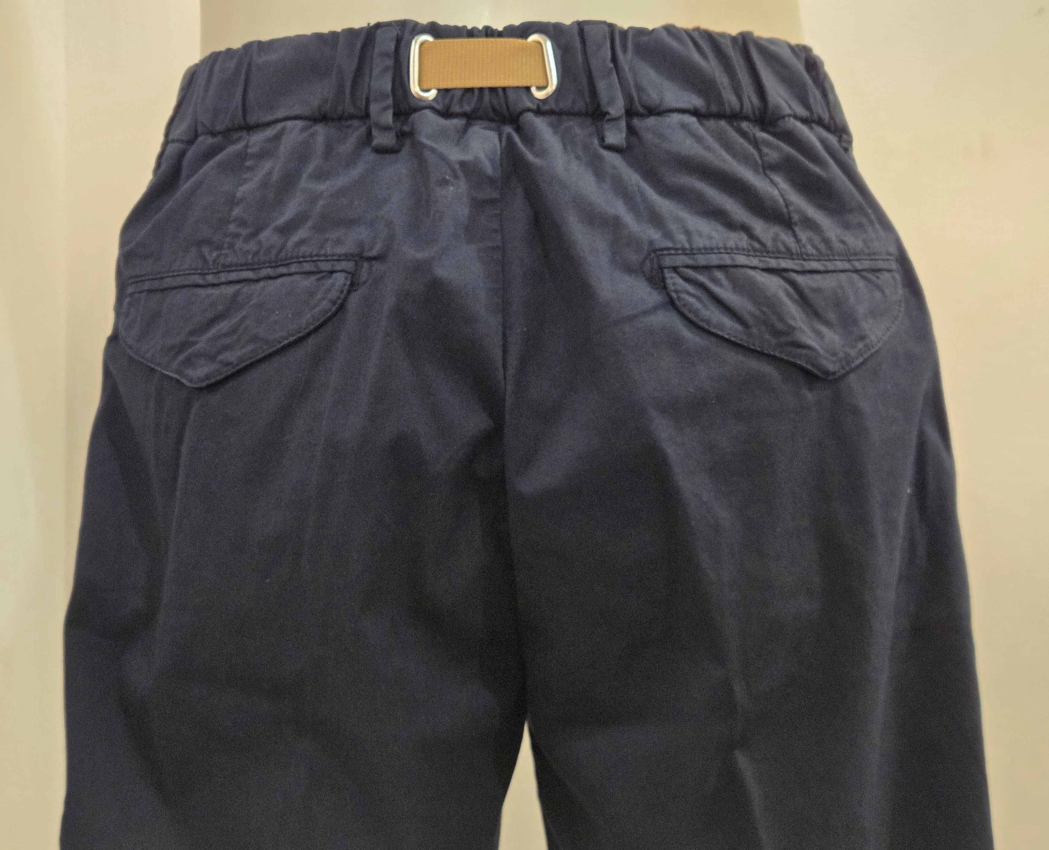 WHITE SAND COLORE NAVY COTONE ED ELASTANE CON DOPPIA PENCE VESTIBILITA’ COMODA 26SU52 190 MADE IN ITALY