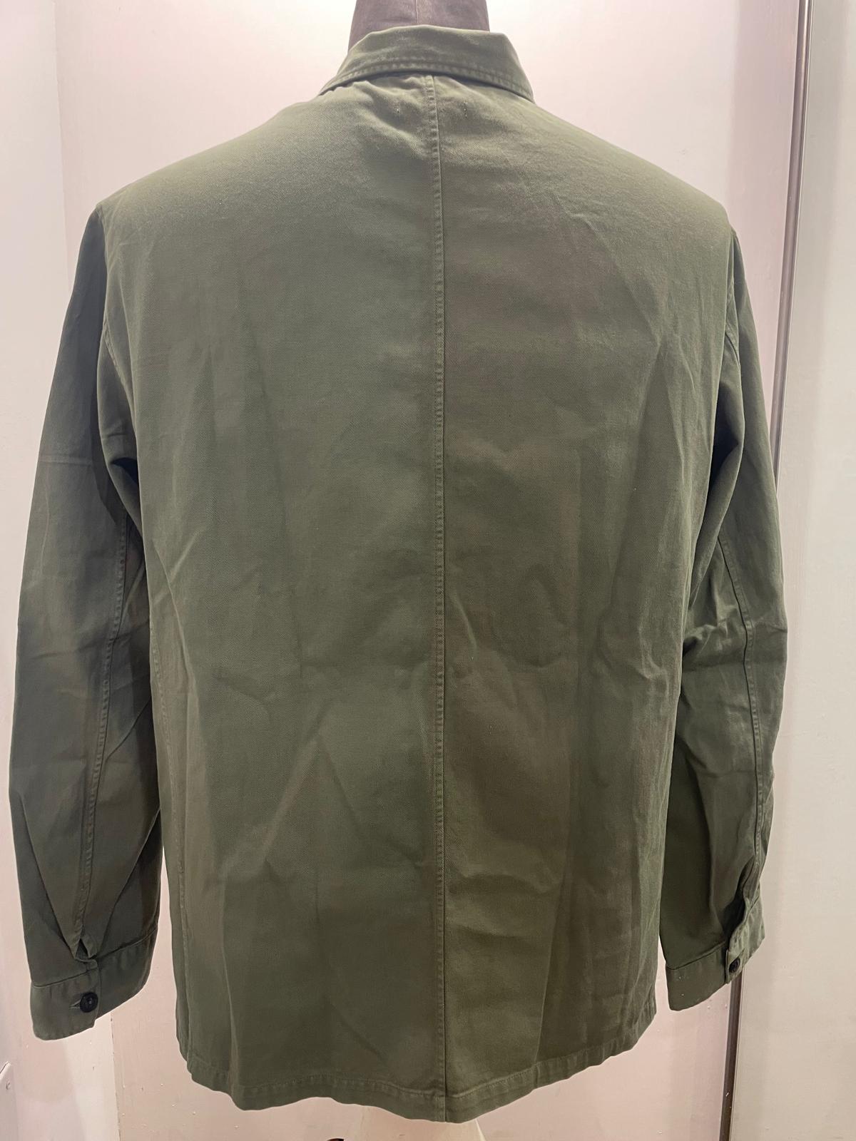 GIACCA WORK IN THE BOX PATCH DISNEY COLOR VERDE MILITARE