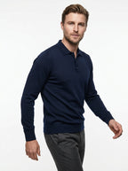 BRAMANTE MAGLIA POLO REGULAR FIT COLOR BLU NAVY