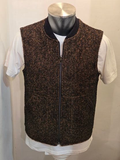 GILET SEADOG WILLOW RESCA TRAPUNTA COLOR MORO