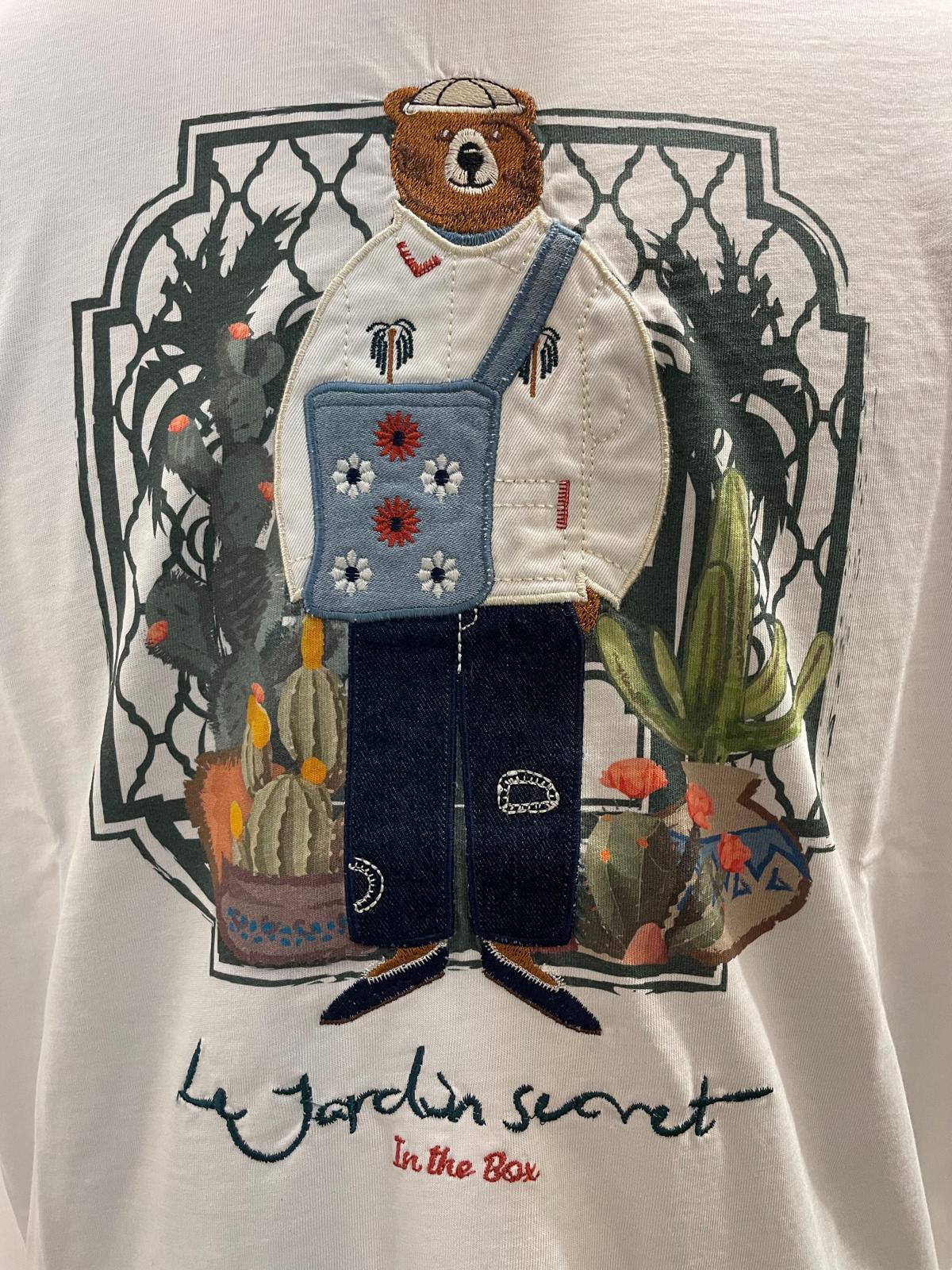 T SHIRT MR. BOX JARDIN SECRET PANNA SS250003