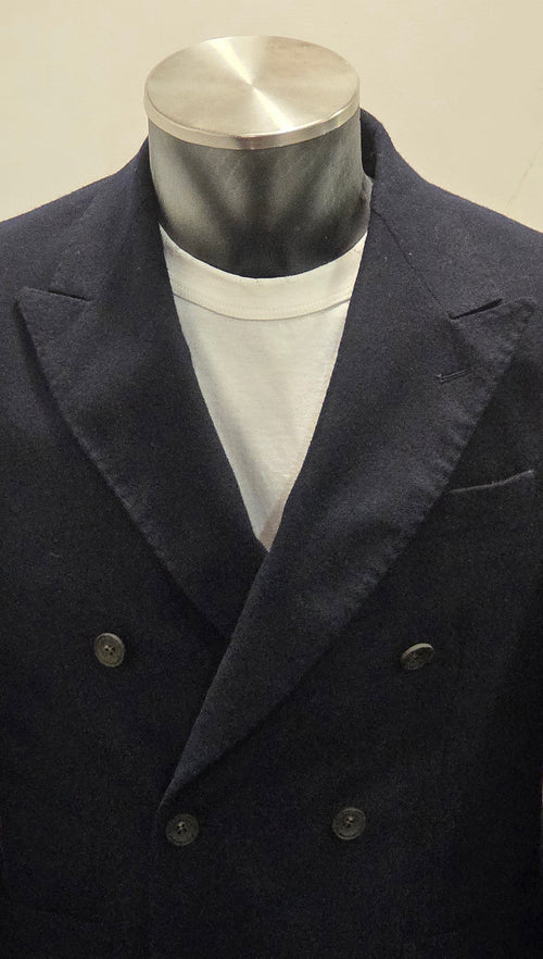 GIACCA DOPPIO PETTO AG TREND COLOR BLU