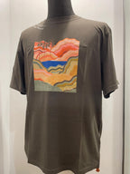 T SHIRT IN THE BOX MR. BOX MOROCCO PALMS COLOR VERDE MILITARE SS250006