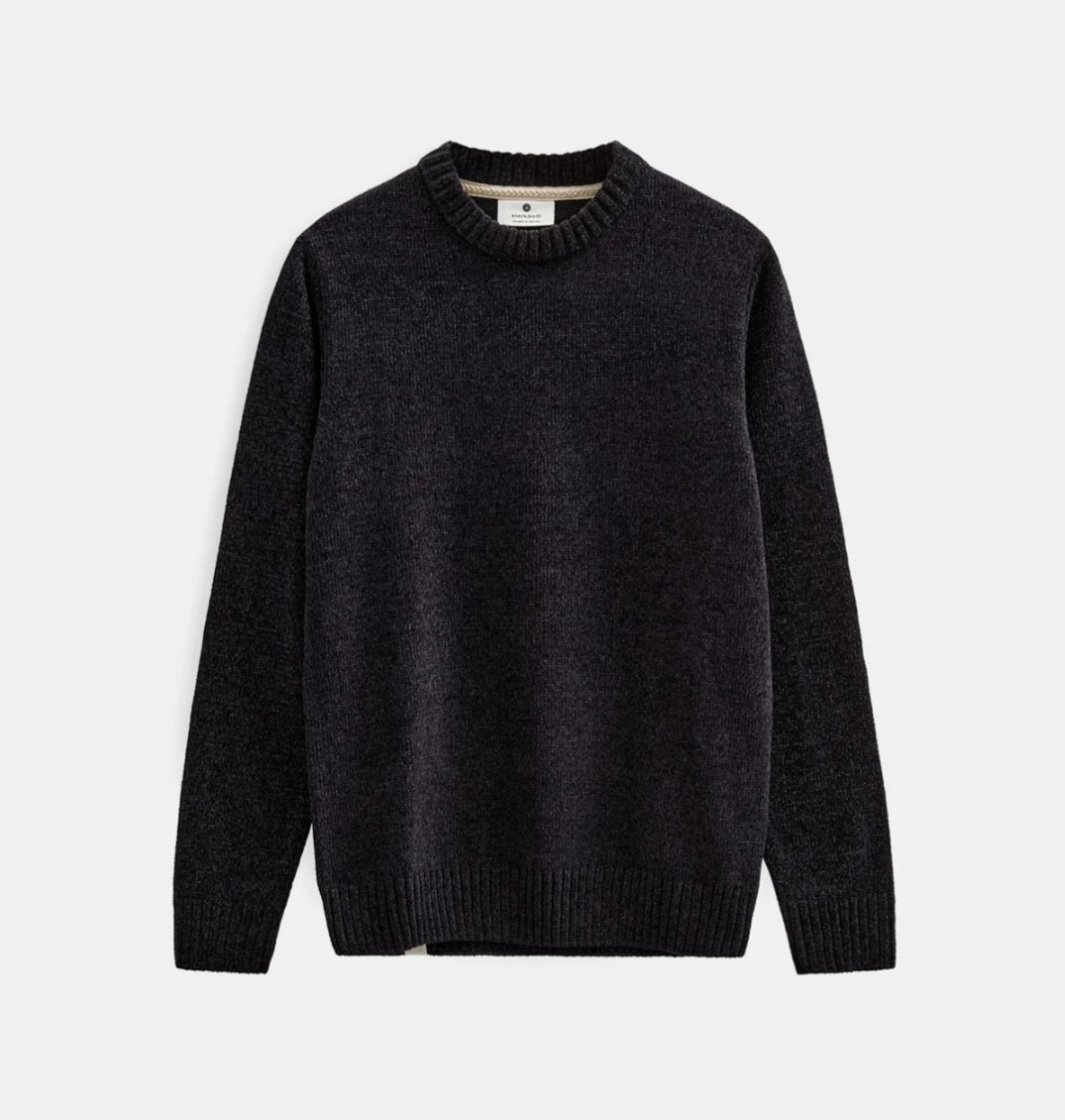 AKSUNE CHENILLE KNIT ANERKJENDT COLOR CAVIAR