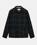 OVERSHIRT ANERKJENDT BLACK TARTAN