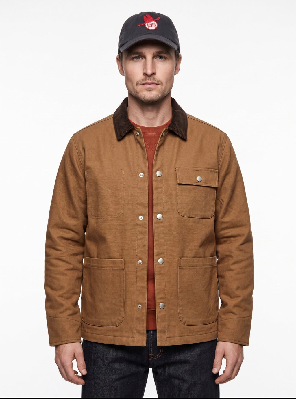 AKBASTIAN CANVAS WASHED JACKET ANERKJENDT