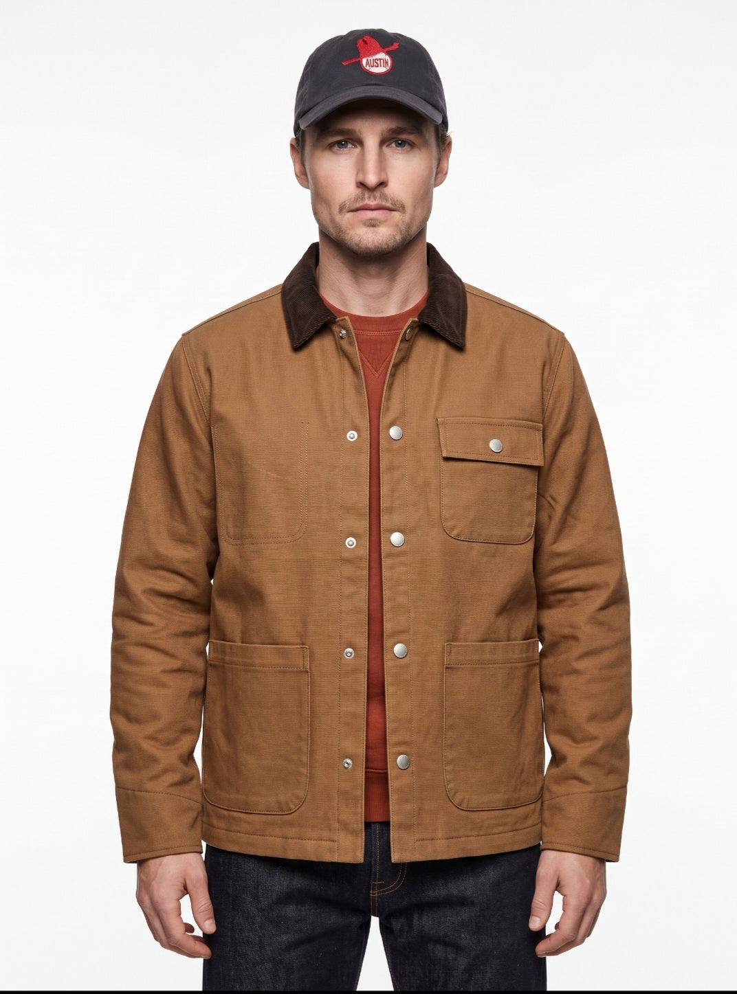 AKBASTIAN CANVAS WASHED JACKET ANERKJENDT