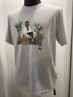T SHIRT MR. BOX CACTUS GRIGIO MELANGE SS250002