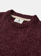 AKSUNE CHENILLE KNIT ANERKJENDT COLOR VINEYARD WINE