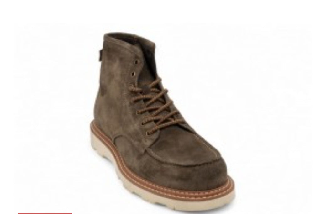 KEBO DAKAR BOOT IN PELLE SCAMOSCIATA COLOR MARRONE CHIARO