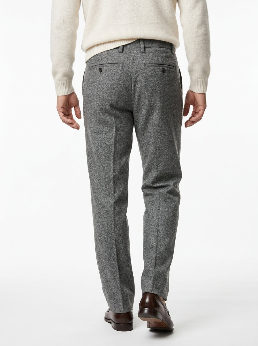 YAN SIMMON PANTALONI MODELLO GHIBLI FONDO 22 CM COLOR GRIGIO