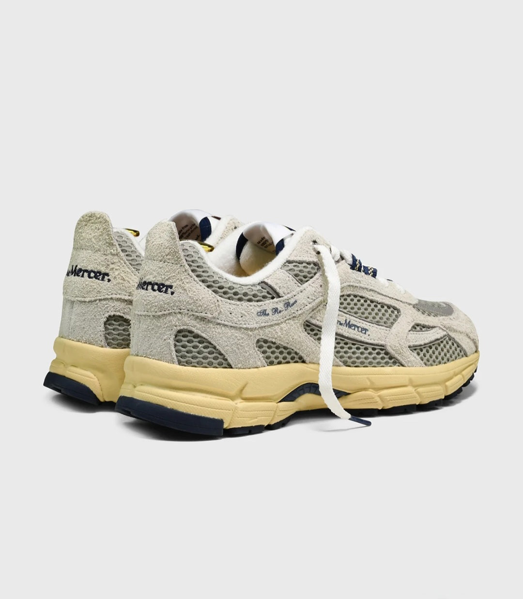 THE MERCER BRAND SNEAKERS THE RE-RUN AMERICANA COLOR OFF WHITE