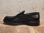 MOCASSINO COLLEGIALE ABRASIVATO AG TREND COLOR NERO