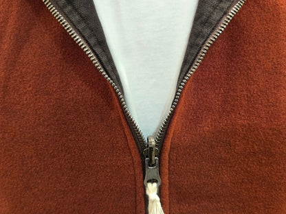 GILET SEADOG DOUBLE FACE JEFF PANNO RING NERO/COCCIO