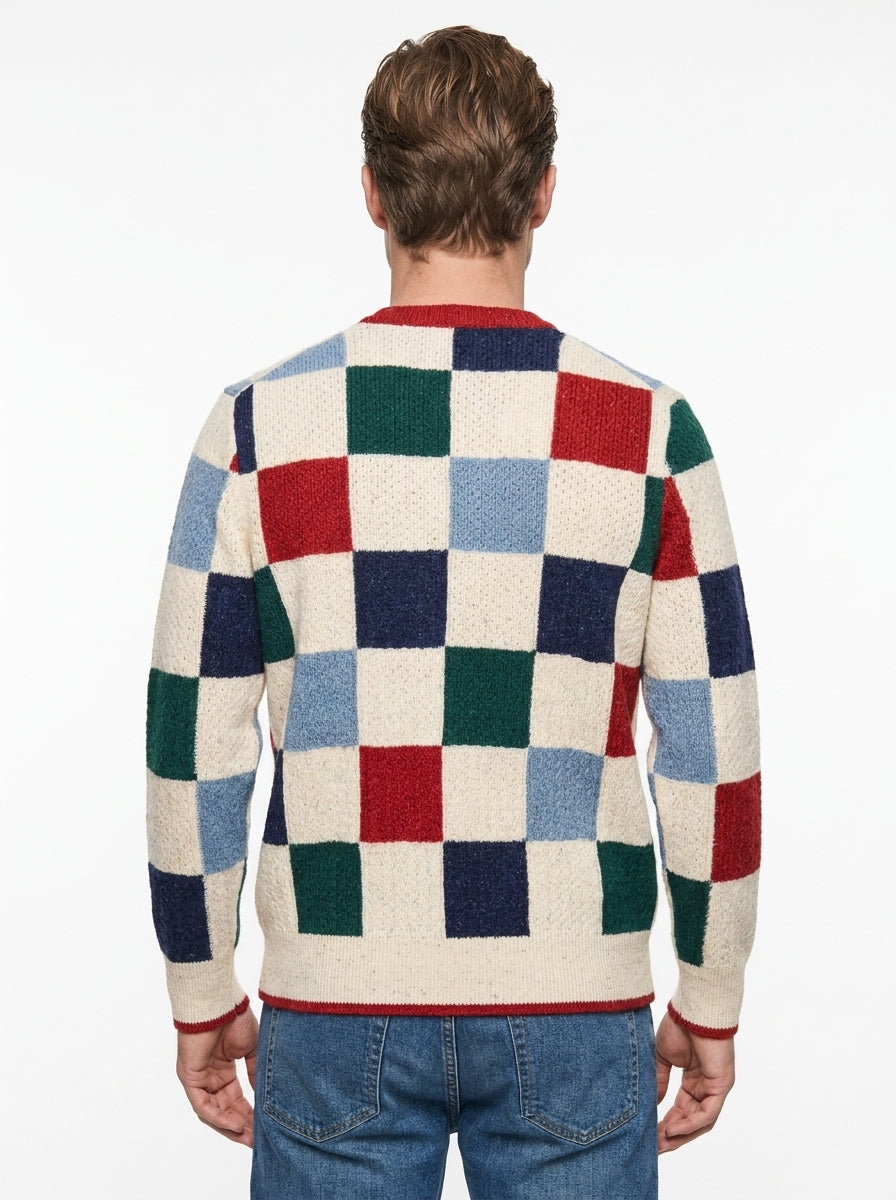MAGLIA GIROCOLLO JASPER MULTICOLOR GALLIA KNIT PROJECT