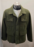 GIACCHETTO BASIC PANNO QUATTRO TASCHE VERDE MILITARE FRONT STREET 8