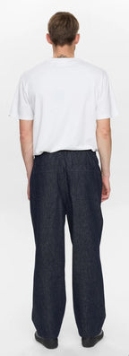 AKJAKOB DENIM FATIQUE JEANS ANERKJENDT COLOR DARK BLUE DENIM