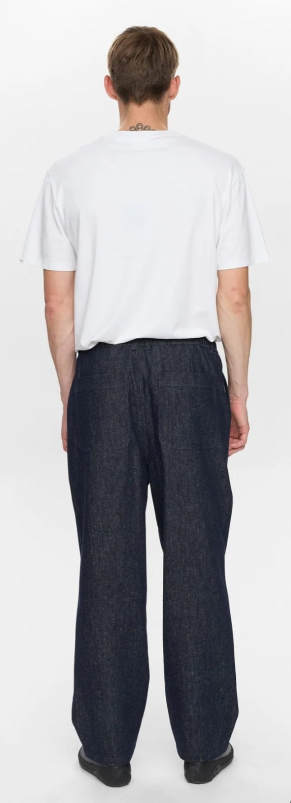 AKJAKOB DENIM FATIQUE JEANS ANERKJENDT COLOR DARK BLUE DENIM