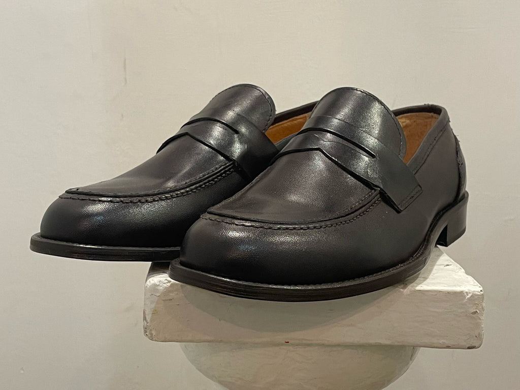 AG TREND Mocassino Collegiale Penny Vitello Testa Di Moro SH 68