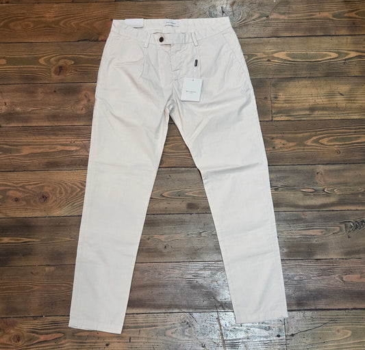 PANTALONE YAN SIMMON FRIEND TELA PARACADUTE T541F ECRU