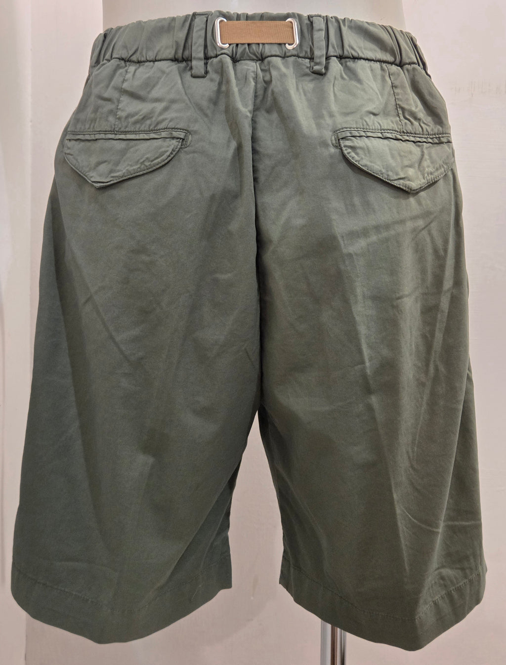 WHITE SAND COLORE VERDE MILITARE COTONE ED ELASTANE CON DOPPIA PENCE VESTIBILITA’ COMODA 26SU52 190 MADE IN ITALY