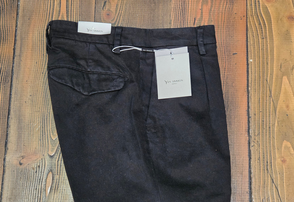 PANTALONI YAN SIMMON FRIEND T337F COLOR NERO