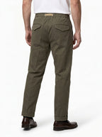 WHITE SAND PANTALONE SU67 VESTIBILITÀ JAPAN FONDO 21 COLOR MILITARE