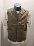 GILET SEADOG WALL VEST ZIP FODERATO RIPSTOP COLOR KAKY