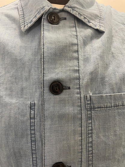 GIACCA IN THE BOX WORK DENIM COLOR BLU DENIM SS250034