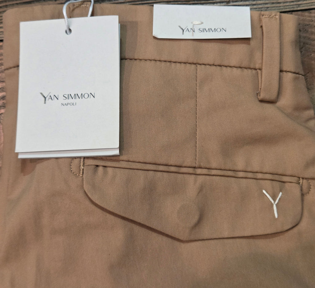 PANTALONE YAN SIMMON FRIEND T173F COLOR BISCOTTO