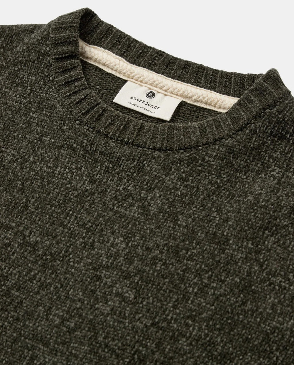 AKSUNE CHENILLE KNIT ANERKJENDT COLOR FOREST NIGHT