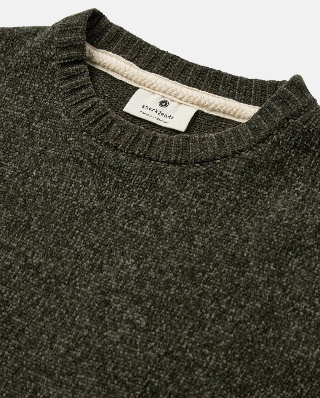 AKSUNE CHENILLE KNIT ANERKJENDT COLOR FOREST NIGHT