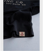 IRON AND RESIN T-SHIRT LOGGING TEE COLOR BLACK 100% COTONE JERSEY 260g