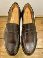AG TREND Mocassino Collegiale Penny Vitello Testa Di Moro SH 68