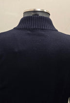 CARDIGAN AG TREND CON BOTTONI COLOR BLU