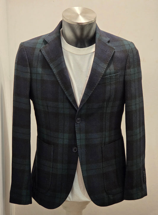 GIACCA MONOPETTO BLACK WATCH AG TREND