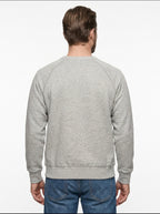 FELPA GIROCOLLO BASIC VINTAGE IN THE BOX COLOR GRIGIO MELANGE