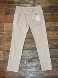PANTALONI YAN SIMMON LIFE PUNTO MILANO T284L CON LACCIO COLOR BEIGE